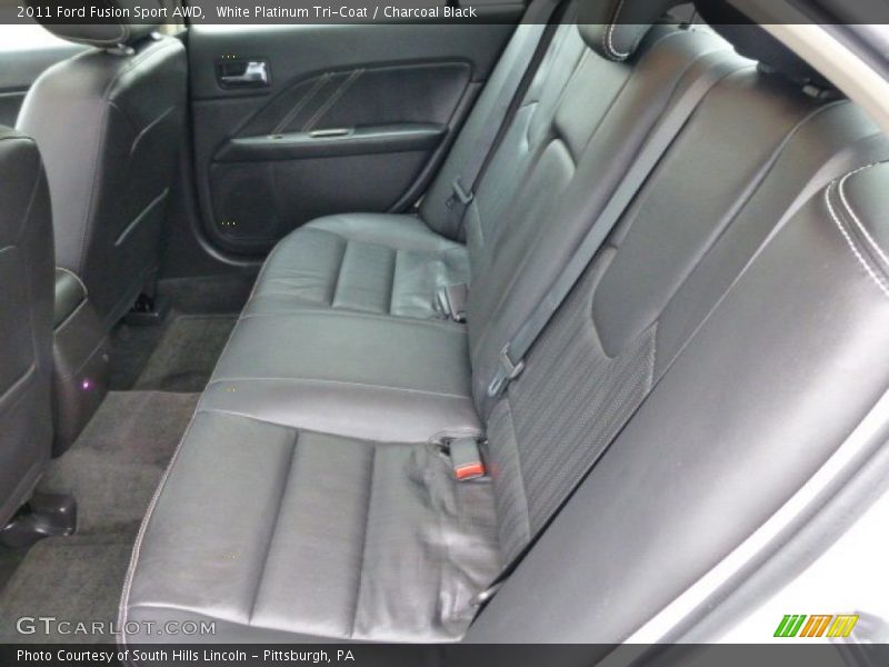 Rear Seat of 2011 Fusion Sport AWD