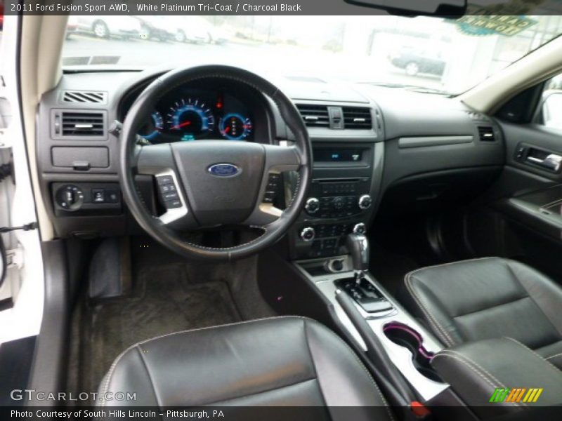 Charcoal Black Interior - 2011 Fusion Sport AWD 