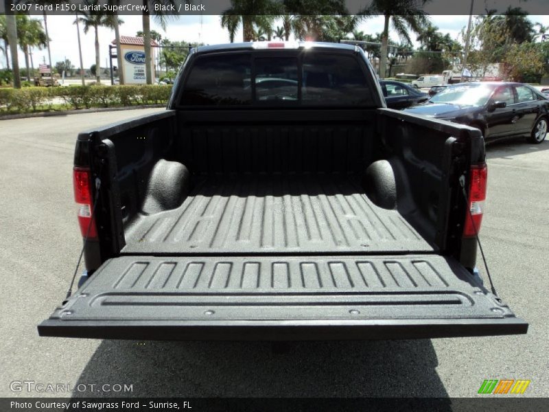 Black / Black 2007 Ford F150 Lariat SuperCrew