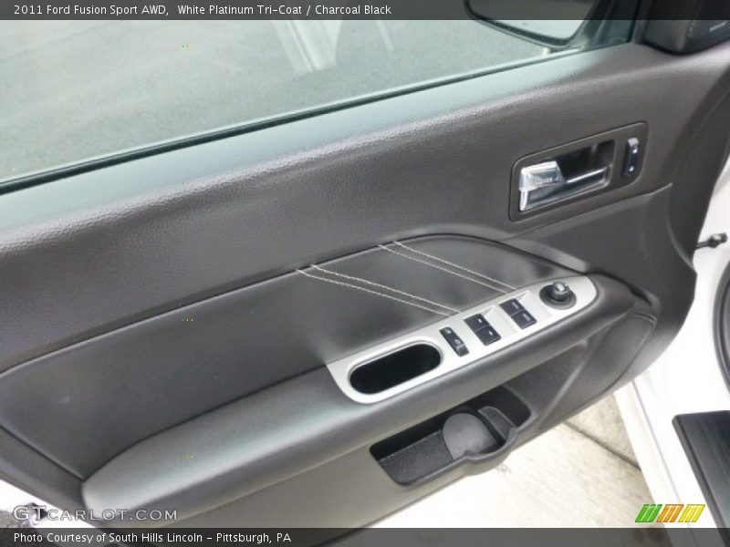 Door Panel of 2011 Fusion Sport AWD