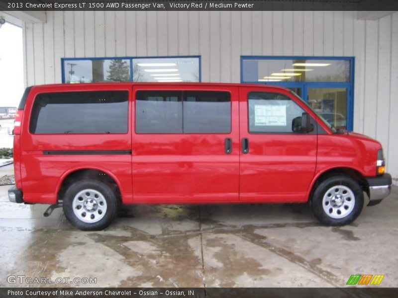  2013 Express LT 1500 AWD Passenger Van Victory Red