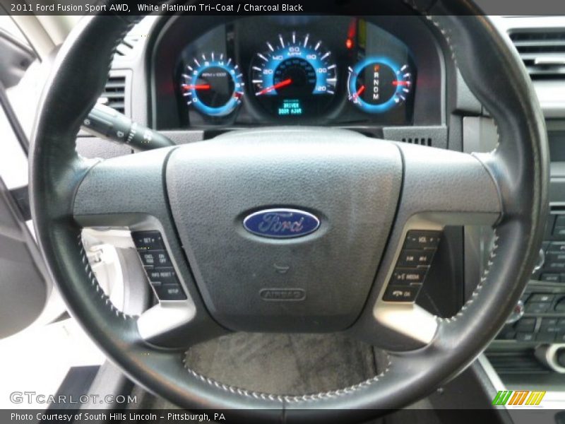  2011 Fusion Sport AWD Steering Wheel