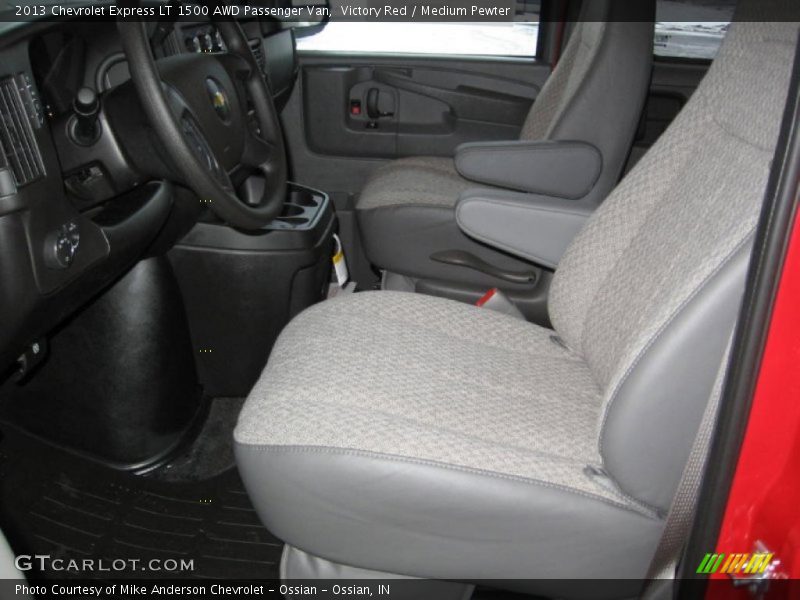 Front Seat of 2013 Express LT 1500 AWD Passenger Van