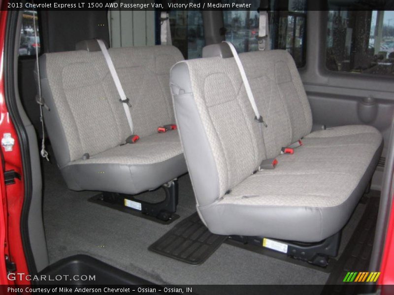 Rear Seat of 2013 Express LT 1500 AWD Passenger Van
