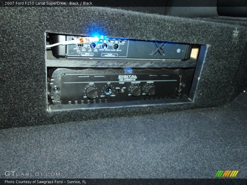 Black / Black 2007 Ford F150 Lariat SuperCrew