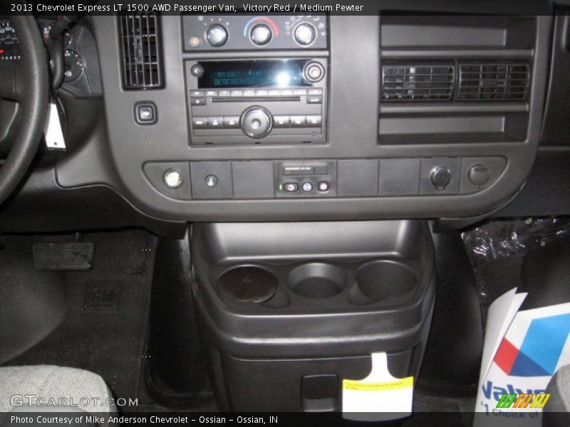 Victory Red / Medium Pewter 2013 Chevrolet Express LT 1500 AWD Passenger Van