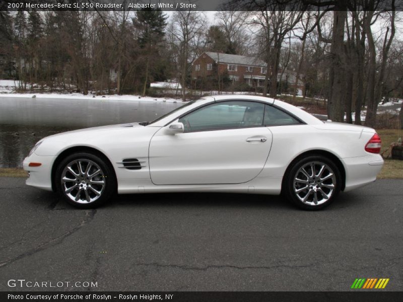  2007 SL 550 Roadster Alabaster White
