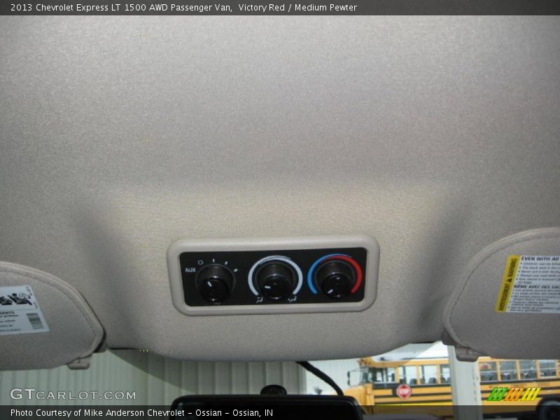 Victory Red / Medium Pewter 2013 Chevrolet Express LT 1500 AWD Passenger Van