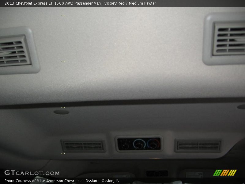 Victory Red / Medium Pewter 2013 Chevrolet Express LT 1500 AWD Passenger Van
