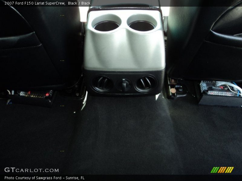 Black / Black 2007 Ford F150 Lariat SuperCrew
