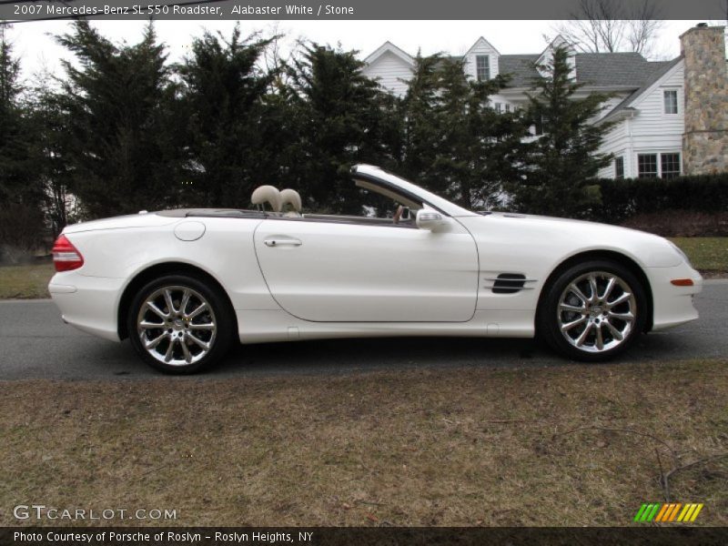 2007 SL 550 Roadster Alabaster White