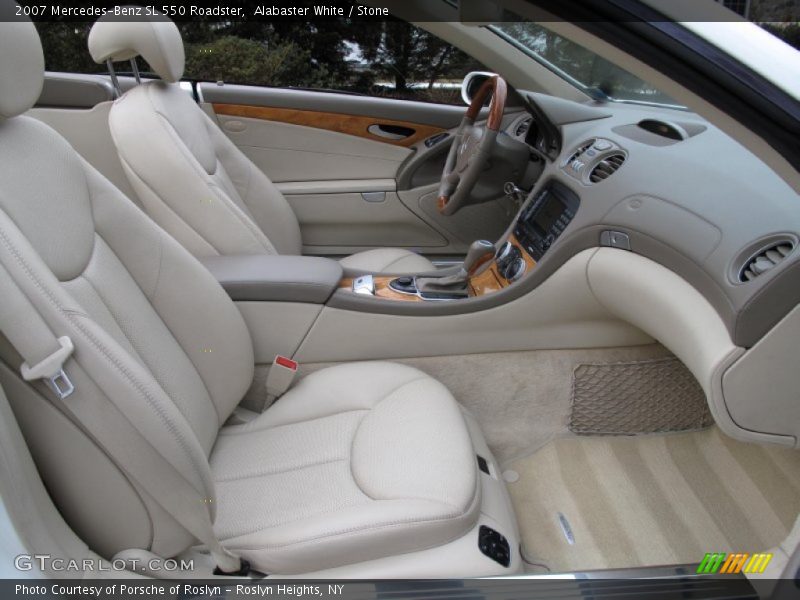 Front Seat of 2007 SL 550 Roadster