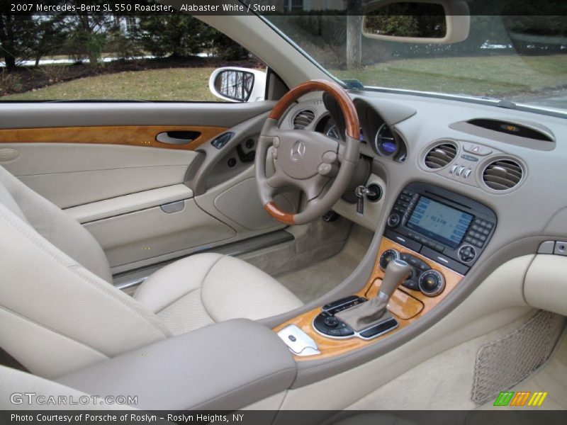 Controls of 2007 SL 550 Roadster