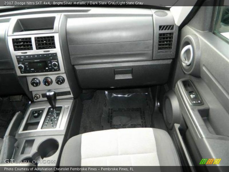 Bright Silver Metallic / Dark Slate Gray/Light Slate Gray 2007 Dodge Nitro SXT 4x4