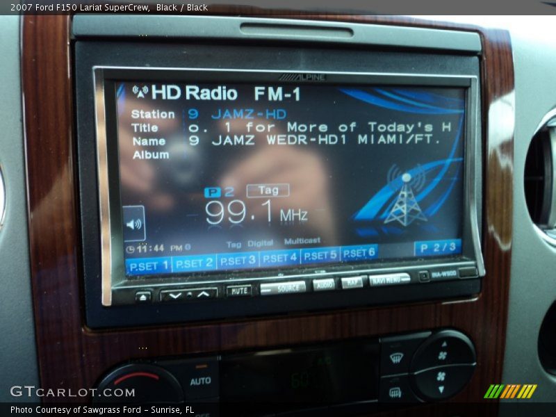 Black / Black 2007 Ford F150 Lariat SuperCrew