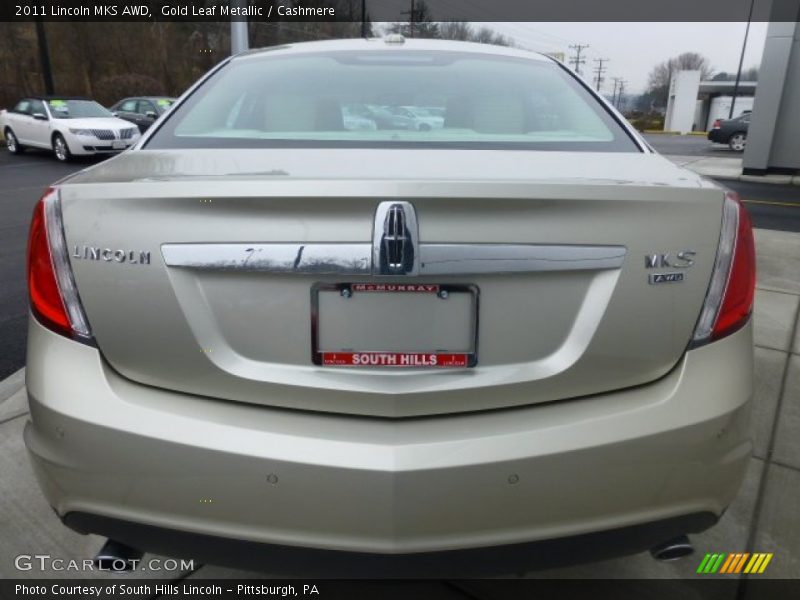Gold Leaf Metallic / Cashmere 2011 Lincoln MKS AWD