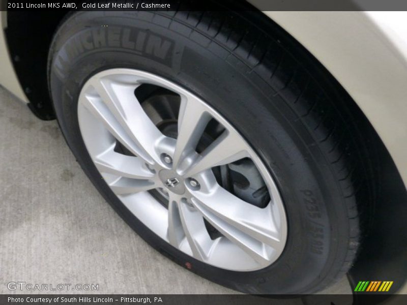 Gold Leaf Metallic / Cashmere 2011 Lincoln MKS AWD