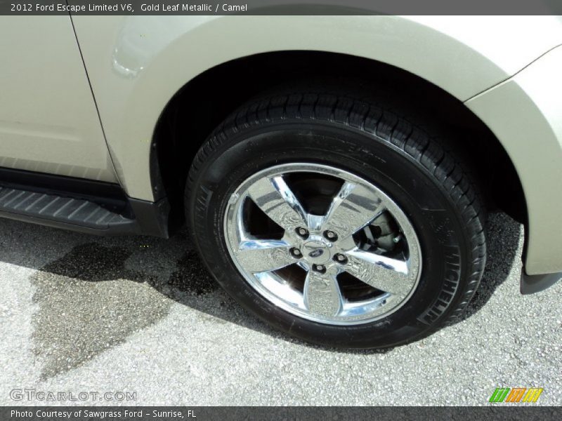 Gold Leaf Metallic / Camel 2012 Ford Escape Limited V6