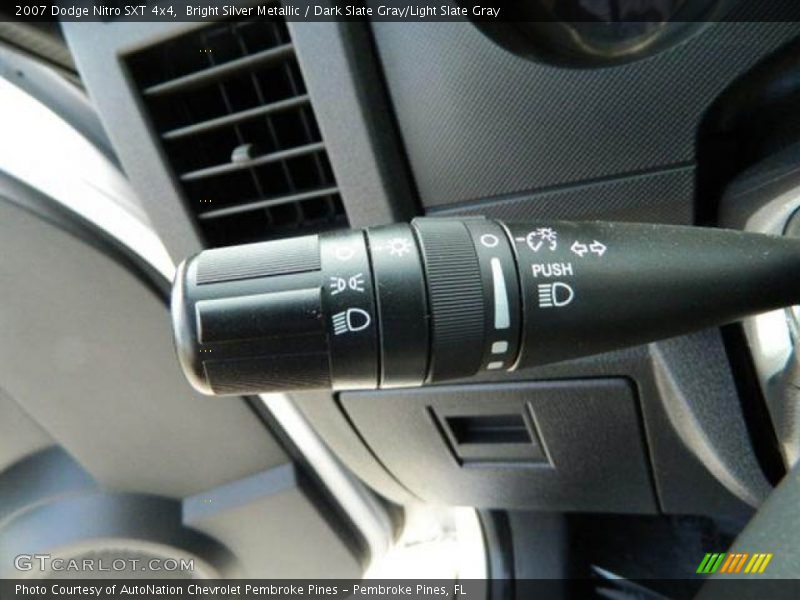 Bright Silver Metallic / Dark Slate Gray/Light Slate Gray 2007 Dodge Nitro SXT 4x4