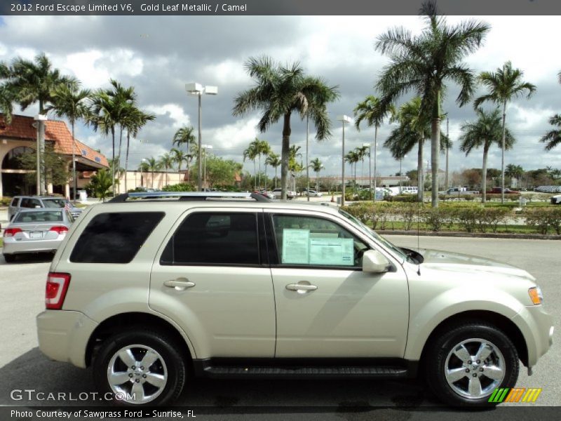  2012 Escape Limited V6 Gold Leaf Metallic