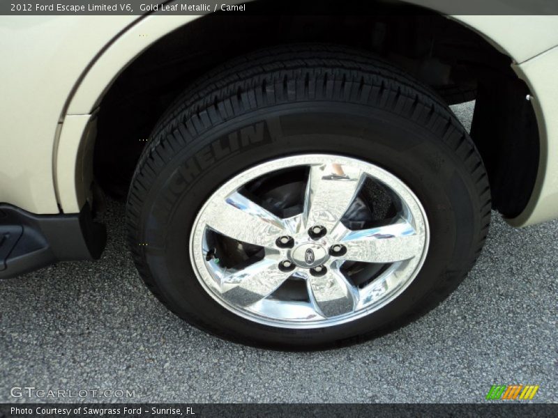 Gold Leaf Metallic / Camel 2012 Ford Escape Limited V6