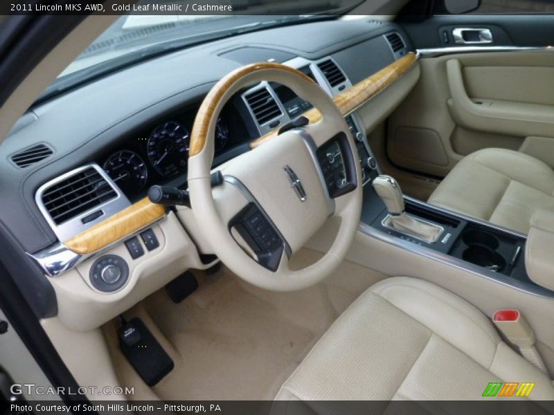 Gold Leaf Metallic / Cashmere 2011 Lincoln MKS AWD