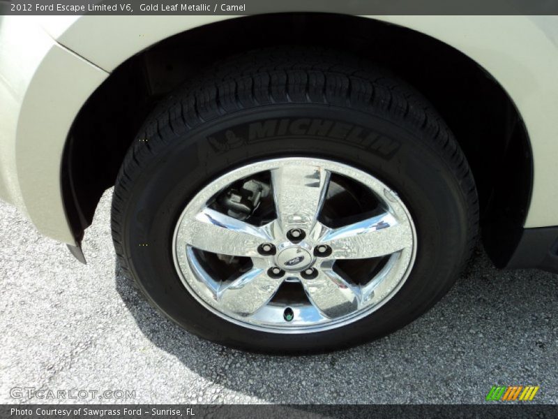 Gold Leaf Metallic / Camel 2012 Ford Escape Limited V6