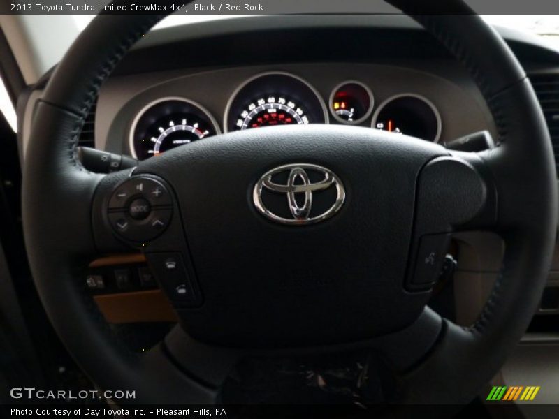 Black / Red Rock 2013 Toyota Tundra Limited CrewMax 4x4