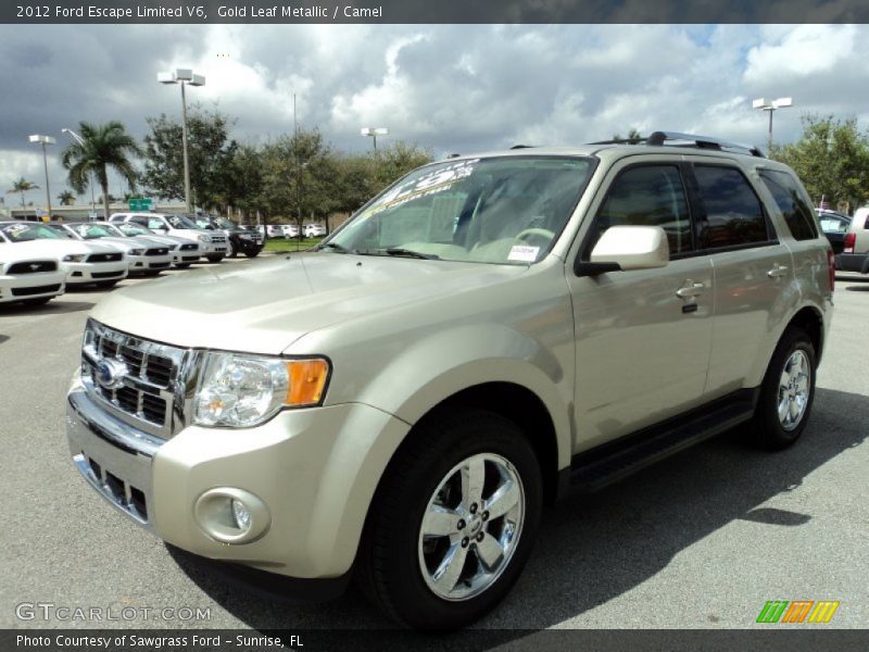 Front 3/4 View of 2012 Escape Limited V6