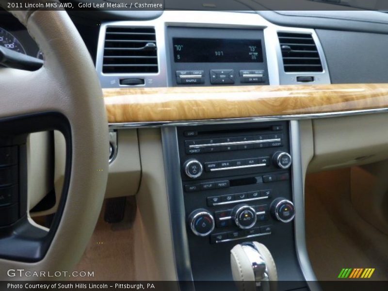 Gold Leaf Metallic / Cashmere 2011 Lincoln MKS AWD