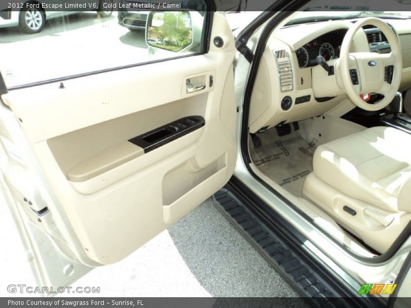 Gold Leaf Metallic / Camel 2012 Ford Escape Limited V6