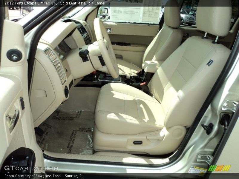  2012 Escape Limited V6 Camel Interior