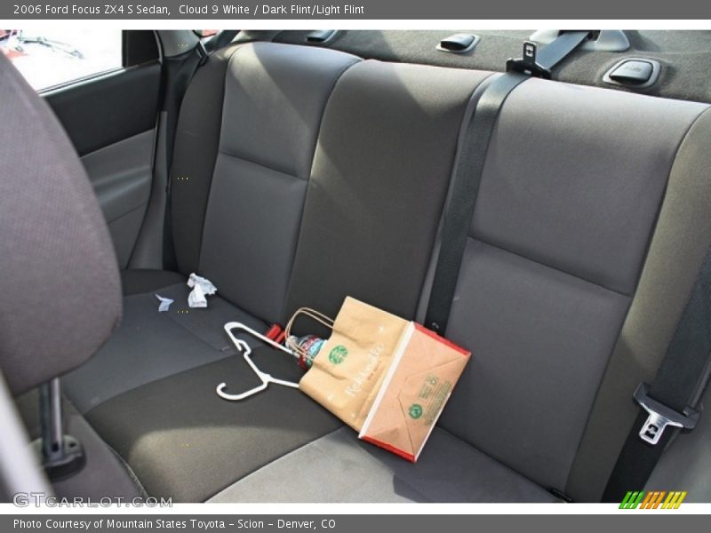 Cloud 9 White / Dark Flint/Light Flint 2006 Ford Focus ZX4 S Sedan