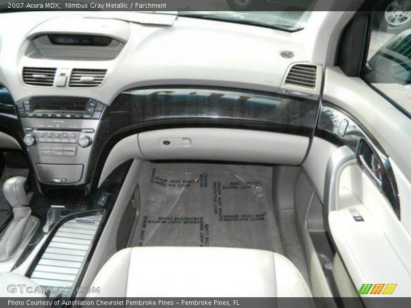 Nimbus Gray Metallic / Parchment 2007 Acura MDX