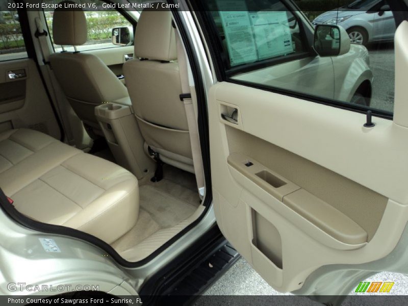 Gold Leaf Metallic / Camel 2012 Ford Escape Limited V6