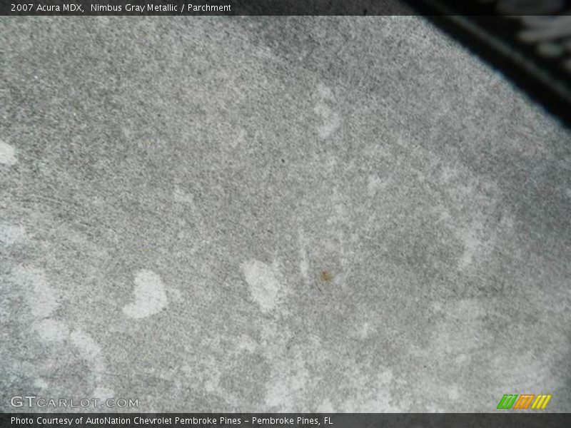 Nimbus Gray Metallic / Parchment 2007 Acura MDX