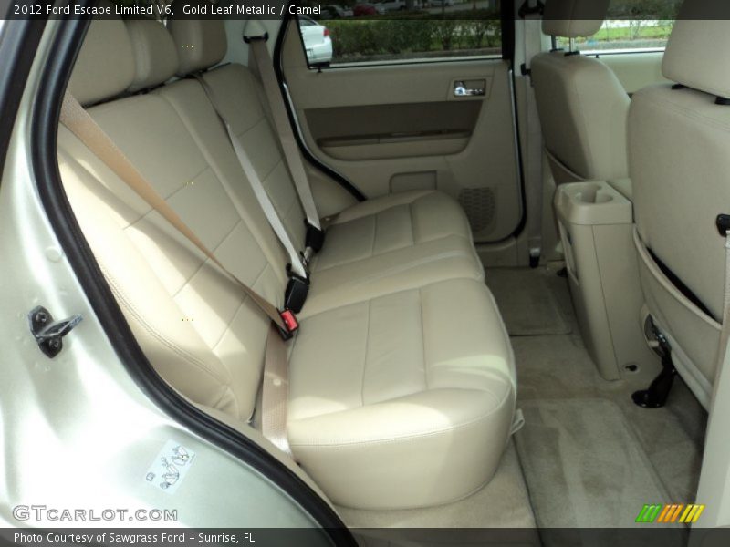 Gold Leaf Metallic / Camel 2012 Ford Escape Limited V6