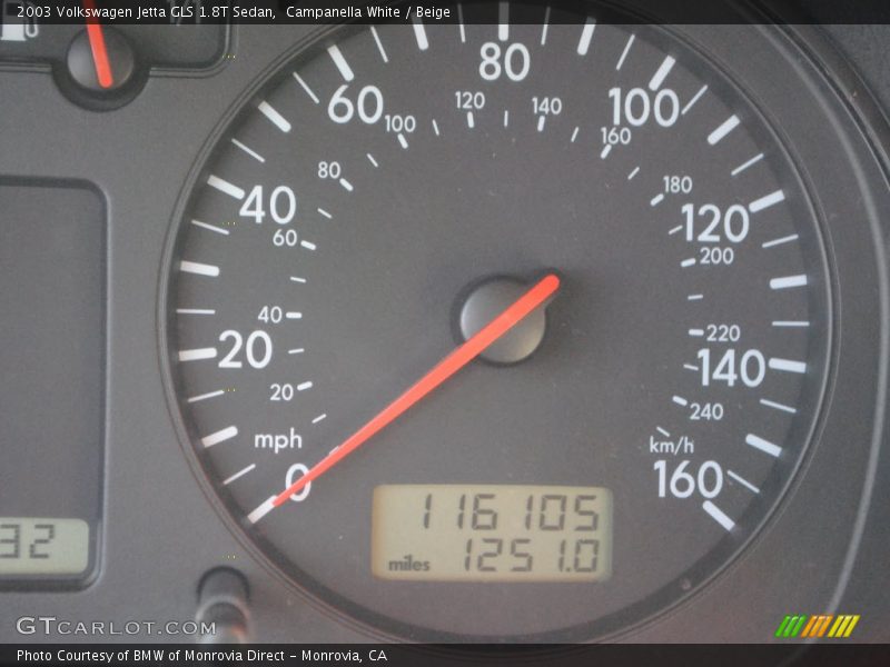 Campanella White / Beige 2003 Volkswagen Jetta GLS 1.8T Sedan