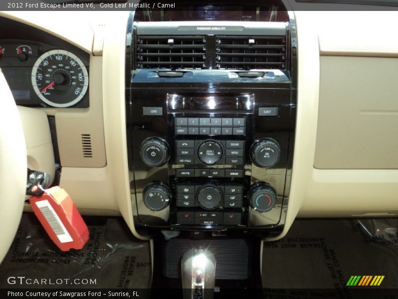 Gold Leaf Metallic / Camel 2012 Ford Escape Limited V6