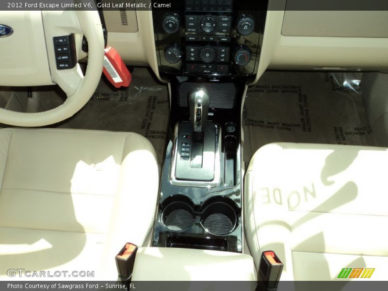 Gold Leaf Metallic / Camel 2012 Ford Escape Limited V6