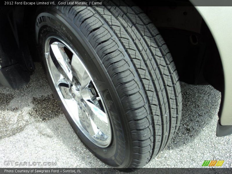 Gold Leaf Metallic / Camel 2012 Ford Escape Limited V6