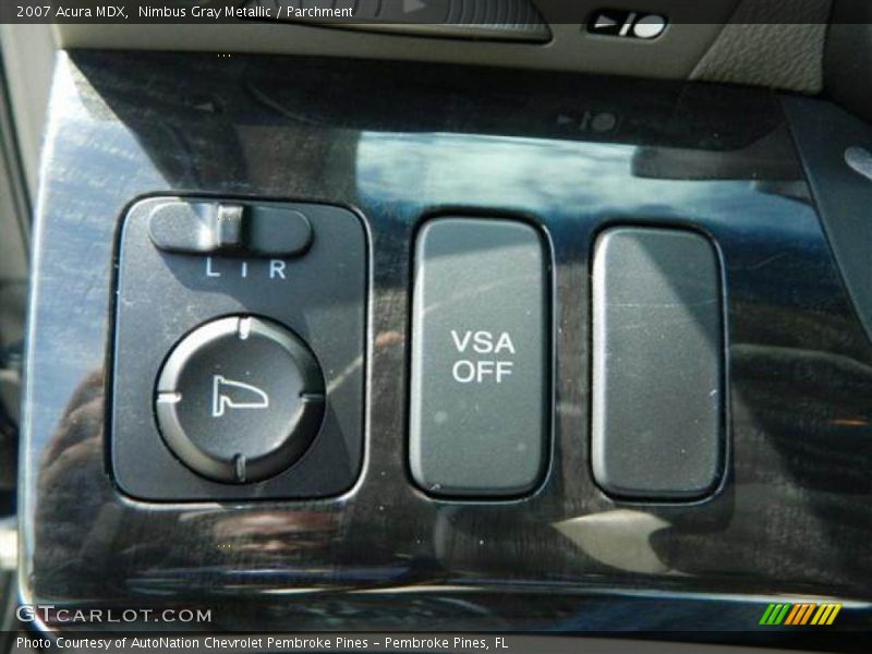 Nimbus Gray Metallic / Parchment 2007 Acura MDX