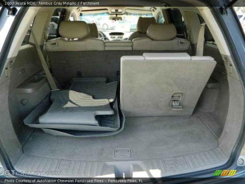 Nimbus Gray Metallic / Parchment 2007 Acura MDX