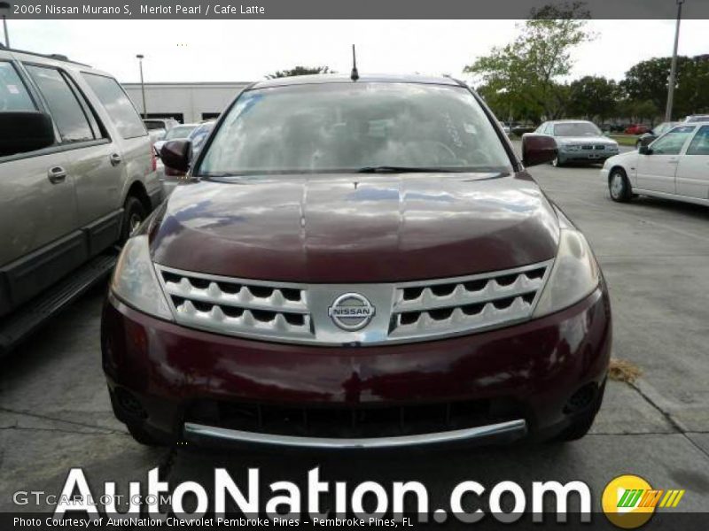 Merlot Pearl / Cafe Latte 2006 Nissan Murano S