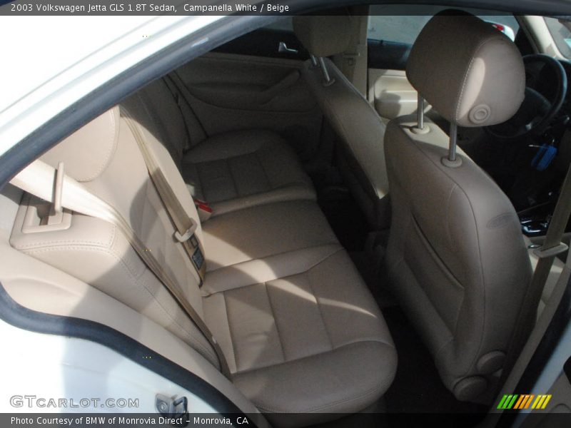 Campanella White / Beige 2003 Volkswagen Jetta GLS 1.8T Sedan