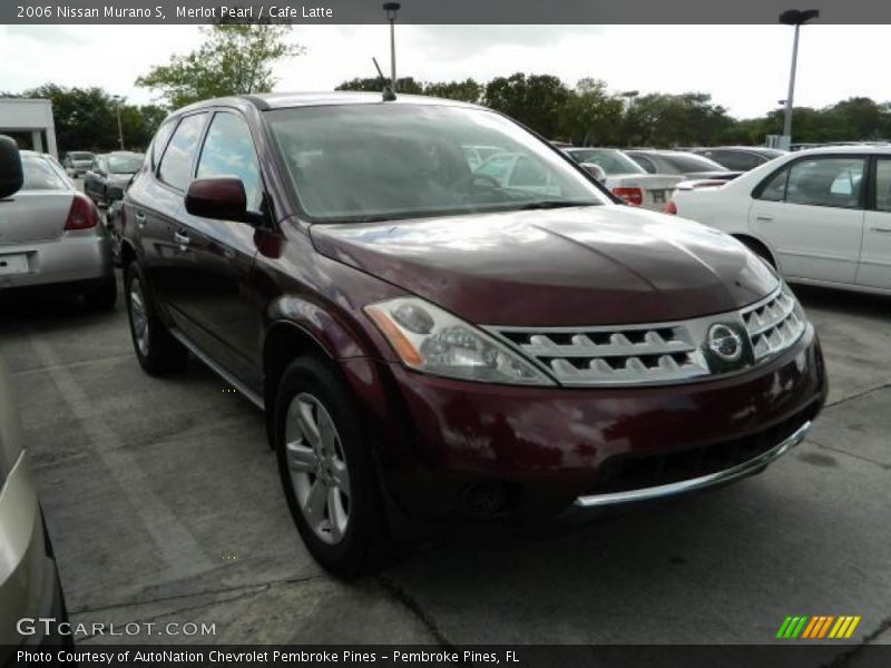 Merlot Pearl / Cafe Latte 2006 Nissan Murano S