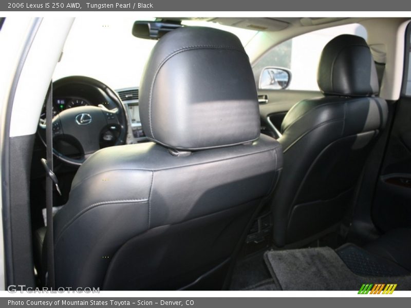 Tungsten Pearl / Black 2006 Lexus IS 250 AWD