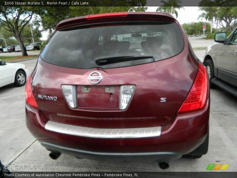 Merlot Pearl / Cafe Latte 2006 Nissan Murano S
