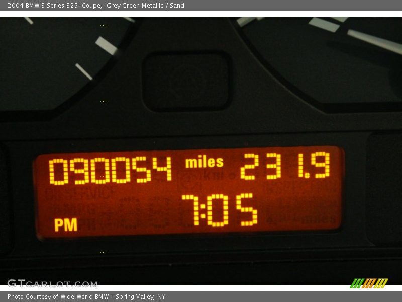 Grey Green Metallic / Sand 2004 BMW 3 Series 325i Coupe
