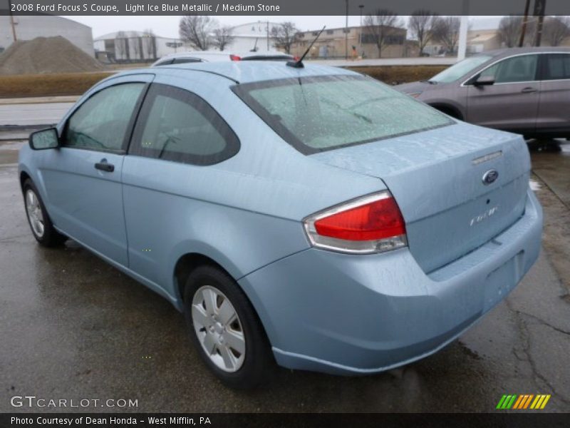 Light Ice Blue Metallic / Medium Stone 2008 Ford Focus S Coupe